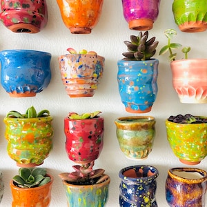 One Mini Magnet Pot - Fridge Magnet Planter